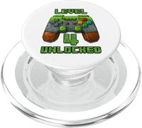 Level 4 Years T-Shirt débloqué pour 4e Anniversaire PopSockets PopGrip pour MagSafe