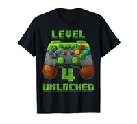 Level 4 Years T-Shirt débloqué pour 4e Anniversaire T-Shirt