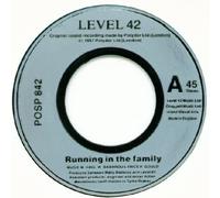 LEVEL 42 Running in the Family UK 7" 45
