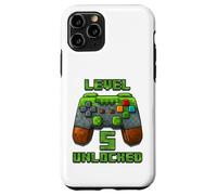 Level 5 Years Unlocked Shirt T-Shirt 5e Anniversaire Jeu vidéo Coque pour iPhone 11 Pro