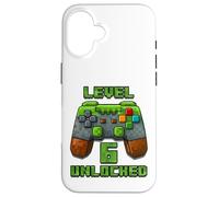 Level 6 Years T-Shirt débloqué pour 6e Anniversaire Coque pour iPhone 16