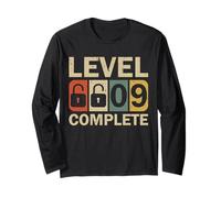 Level 9 Complete for Couples Funny 9th Wedding Anniversary Manche Longue