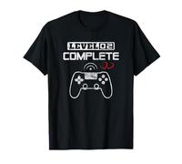 Level Complete 2 Anniversaire Mariage Deux Ans Couples T-Shirt