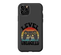 Level Eight Unlocked 8th Birthday Tee Video Game 8 Year Old Coque pour iPhone 11 Pro