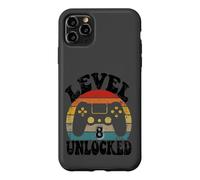 Level Eight Unlocked 8th Birthday Tee Video Game 8 Year Old Coque pour iPhone 11 Pro Max