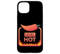 Level Hot Spicy Chili Pepper Workout Lifting Gym Foodie Coque pour iPhone 15 Plus