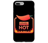 Level Hot Spicy Chili Pepper Workout Lifting Gym Foodie Coque pour iPhone 7 Plus/8 Plus