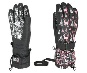 LEVEL - Junior - Gants - V - 9-10 Years - ninja pink