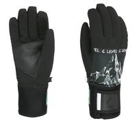 LEVEL - Kid's Comet - Gants - 5 - black / white