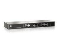 LevelOne GSW-2457 commutateur réseau Non-géré Gigabit Ethernet (10/100/1000) Noir