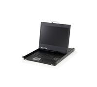 Level One KVM-8901US Switch KVM Ecran large LevelOne LCD KVM-8901US Console Rack