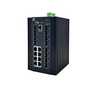 Level One Commutateur géré L2+ IGX-2072 – 8x RJ45, 8x SFP, 4x SFP+ 10G, QoS, IP40