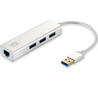Level One USB-0503 LevelOne Adapter USB3.0-> RJ45 10/100/1000,3xUSB3.0 0.15m si