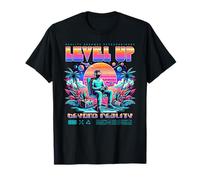 Level Up Au-delà de la réalité La réalité Devient Un Joueur Extraordinaire T-Shirt