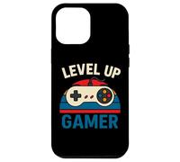 Level Up Gamer Manette rétro Amusante Coque pour iPhone 12 Pro Max