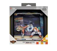 Level Up Labs Cadres Pixels: Street Fighter III (3), 3rd Strike, Moment #37, boîte d'ombre 3D, décoration encadrée pour Mur, Maison, étagère, Poster de Jeu, Objets de Collection, décoration de Salle