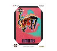 Level Up Labs Pixel Frames PLAX: Street Fighter 6 : Kimberly - Poster lenticulaire 3D encadré - 25,4 x 30,5 cm