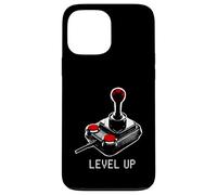 Level Up Manette de Jeu Vintage 8 Bits rétro Coque pour iPhone 13 Pro Max
