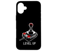 Level Up Manette de Jeu Vintage 8 Bits rétro Coque pour iPhone 16 Plus