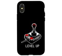 Level Up Manette de Jeu Vintage 8 Bits rétro Coque pour iPhone X/XS