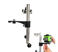 Level Wall Bracket - 30cm Metal Height Adjustable Support, Leveling Tool | Rotation 360 Degree, Sturdy Design, Flexible Positioning For Home Improvement, Carpentry, Furniture Installation