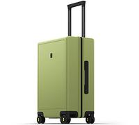 LEVEL8 Valise Cabine Élégant Micro Diamant Structuré Design Bagages Cabine Trolley Rigide Valise de Voyage avec 4 roulettes Doubles Pivotantes et Serrure TSA, 55x37x23CM, 40L, Vert
