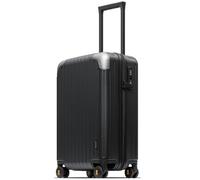 LEVEL8 Valise Cabine Légère PC 4 roulettes Silencieux TSA, 54.5cm, 34L,Noir
