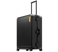 LEVEL8 Valise Soute Alu 3 Serrure TSA sans Fermeture,52x30x75cm,99L,Nior | 4 Roulettes Pivotantes Silencieux,Cadre en Aluminium,avec 3 TSA