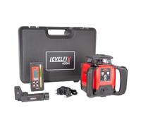 Levelfix 650H Kit Laser Rotatif Avec Récepteur Dans Un Boîtier - Rouge - 600 M - IP66