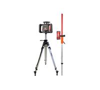 Levelfix 860HVS Laser digital rotatif double pente - SET 2 avec trépied pivotant 2,8 m et mire de mesure - NETIM - 554802