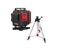 Levelfix CCL284G Laser multiligne 4D, faisceau vert - Set avec Trépied 1,5 m - NETIM - 562841