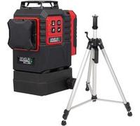 Levelfix MCL380G Laser multiligne motorisé, faisceau vert - Set avec trépied 1,5 m - NETIM - 563801