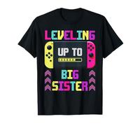 Leveling Up to Big Sister Promu to New Future Big Sis T-Shirt