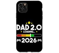 Leveling Up to Dad 2.0 2026 Père 2026 Papa New Baby Dad Coque pour iPhone 11 Pro Max