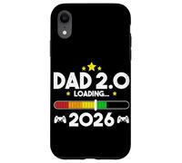 Leveling Up to Dad 2.0 2026 Père 2026 Papa New Baby Dad Coque pour iPhone XR