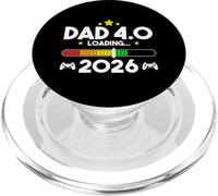 Leveling Up to Dad 4.0 2026 Père 2026 Papa New Baby Dad PopSockets PopGrip pour MagSafe