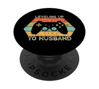 Leveling Up to Husband PopSockets PopGrip Adhésif