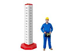 Levell - Gouverneur de positionnement - Pour le nivellement du plafond - Gouverneur de hauteur pour les carreaux de plafond et le sol pour assurer un positionnement précis des carreaux