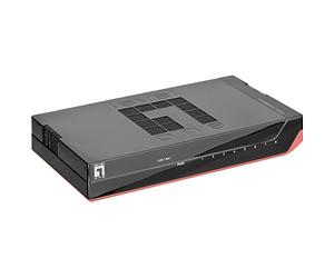 LevelOne 0807 Bloc d'alimentation externe 8 ports RJ45 10/100/1000BaseT, Autosensing et detection Auto MDI/MDI-X 16 GBit