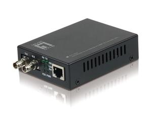 LevelOne 10/100BASE-TX to 100BASE-FX MMF St Converter, 2km convertisseur de Support réseau - Convertisseurs de Support réseau (2km)