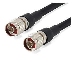 LevelOne ANC-4150 câble coaxial 5 m CFD400 Noir - Câbles coaxiaux (5 m, CFD400, Male connector / Male connector, Droit, Droit, Noir)