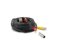 LevelOne CAS-5018 Câble Coaxial 18m BNC Mâle vers CC Mâle, Noir, 250g - Réf: CAS-5018