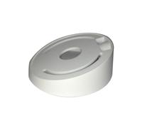 LevelOne CAS-7304 Support Intérieur Blanc pour Caméras FCS-3086/3087/3084, Diamètre 10.1cm, Largeur 39mm, Boîtier Plastique