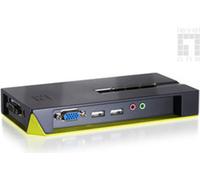 LEVELONE KVM0421 - Switch KVM à 4 ports, VGA, USB, Audio