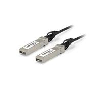 LevelOne DAC-0101 Câble 1m SFP+ vers SFP+ InfiniBand 10.5 Gbit/s Noir/Acier inoxydable - Conforme RoHS - Température Opération 0-70°C