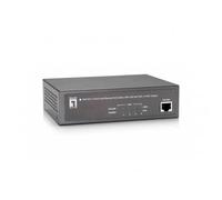 LevelOne FEP-0511 Fast Ethernet (10/100) Gris Connexion Ethernet, supportant l'alimentation via ce port (PoE) - Commutateurs réseaux (Fast Ethernet (10/100), Full duplex, Connexion Ethernet, supportant l'alimentation via ce port (PoE))
