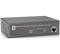 LevelOne FEP-0511 Fast Ethernet (10/100) Gris Connexion Ethernet, supportant l'alimentation via ce port (PoE) - Commutateurs réseaux (Fast Ethernet (10/100), Full duplex, Connexion Ethernet, supportant l'alimentation via ce port (PoE))