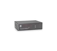 LevelOne FEP-0812 Commutateur Fast Ethernet 8 ports RJ45 10/100 PoE/PoE+ (4 ports, 65W total) - Boîtier Métal - Auto MDI/MDI-X - Rackable