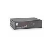 LevelOne FEP-0812 commutateur réseau Fast Ethernet (10/100) Connexion Ethernet, supportant l'alimentation Via ce Port (PoE) Noir