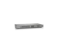 LevelOne FEP-1612 Switch Non-Géré 16 Ports Fast Ethernet PoE/PoE+ 480W (10/100) Auto MDI/MDI-X, 4K MAC Table, Boîtier Métal, IEEE 802.3af/at/u/x